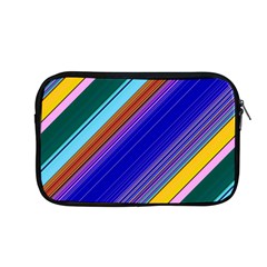 Color Lines Slanting Green Blue Apple Macbook Pro 13  Zipper Case by Bangk1t