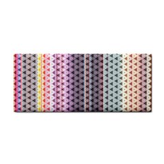 Triangle Stripes Texture Pattern Hand Towel