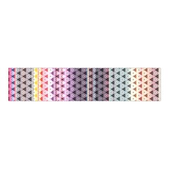 Triangle Stripes Texture Pattern Velvet Scrunchie