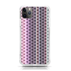 Triangle Stripes Texture Pattern Iphone 11 Pro Max 6 5 Inch Tpu Uv Print Case by Bangk1t