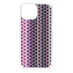 Triangle Stripes Texture Pattern Iphone 13 Mini Tpu Uv Print Case by Bangk1t