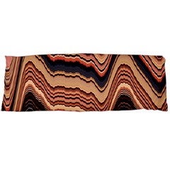 Jagged Pink Amplitude Waves Body Pillow Case (dakimakura) by Bangk1t