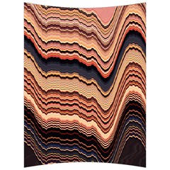 Jagged Pink Amplitude Waves Back Support Cushion by Bangk1t