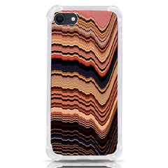 Jagged Pink Amplitude Waves Iphone Se by Bangk1t