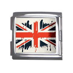 Union Jack England Uk United Kingdom London Mega Link Italian Charm (18mm) by Bangk1t