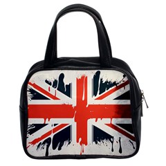 Union Jack England Uk United Kingdom London Classic Handbag (two Sides)