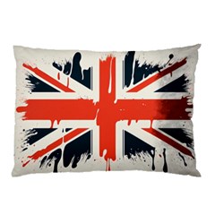 Union Jack England Uk United Kingdom London Pillow Case by Bangk1t