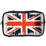 Union Jack England Uk United Kingdom London Toiletries Bag (Two Sides) Back