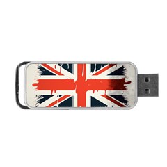 Union Jack England Uk United Kingdom London Portable Usb Flash (two Sides)