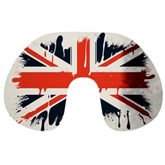 Union Jack England Uk United Kingdom London Travel Neck Pillow by Bangk1t