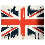 Union Jack England Uk United Kingdom London Two Sides Premium Plush Fleece Blanket (Medium) 60 x50  Blanket Front