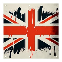 Union Jack England Uk United Kingdom London Banner And Sign 3  X 3  by Bangk1t