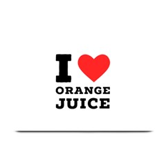 I Love Orange Juice Plate Mats by ilovewhateva