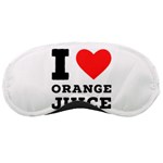 I love orange juice Sleeping Mask Front