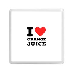 I Love Orange Juice Memory Card Reader (square) by ilovewhateva