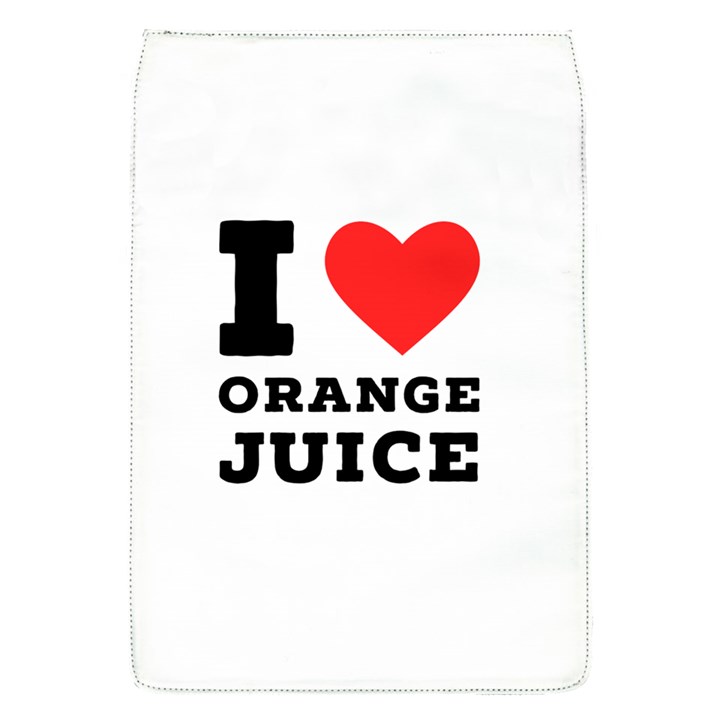 I love orange juice Removable Flap Cover (S)