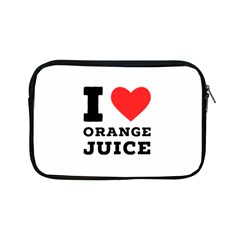 I Love Orange Juice Apple Ipad Mini Zipper Cases by ilovewhateva