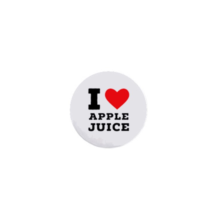 I love Apple juice 1  Mini Magnets