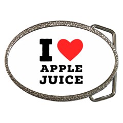 I Love Apple Juice Belt Buckles by ilovewhateva