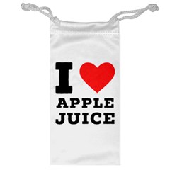 I Love Apple Juice Jewelry Bag by ilovewhateva