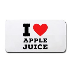 I Love Apple Juice Medium Bar Mat by ilovewhateva