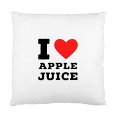 I Love Apple Juice Standard Cushion Case (one Side) by ilovewhateva