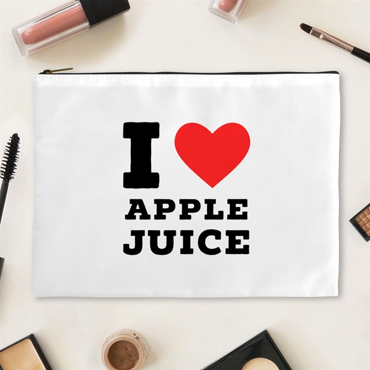 I love Apple juice Cosmetic Bag (XL)