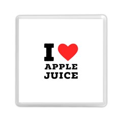 I Love Apple Juice Memory Card Reader (square) by ilovewhateva