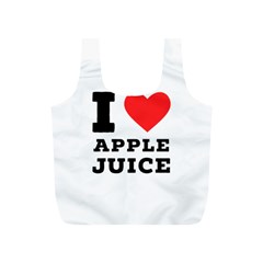 I Love Apple Juice Full Print Recycle Bag (s) by ilovewhateva