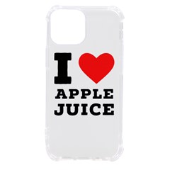 I Love Apple Juice Iphone 13 Mini Tpu Uv Print Case by ilovewhateva