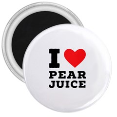 I Love Pear Juice 3  Magnets by ilovewhateva