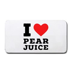 I Love Pear Juice Medium Bar Mat by ilovewhateva