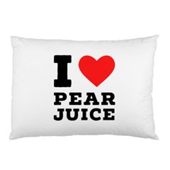 I Love Pear Juice Pillow Case by ilovewhateva