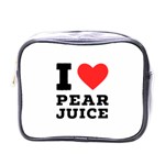 I love pear juice Mini Toiletries Bag (One Side) Front