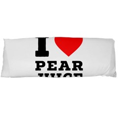 I Love Pear Juice Body Pillow Case (dakimakura) by ilovewhateva