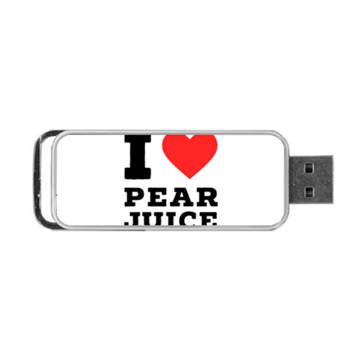 I love pear juice Portable USB Flash (Two Sides)