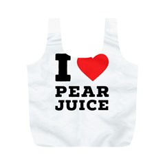 I Love Pear Juice Full Print Recycle Bag (m) by ilovewhateva