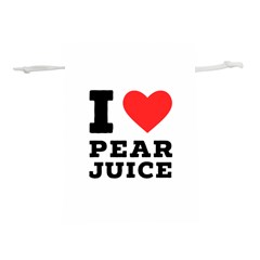 I Love Pear Juice Lightweight Drawstring Pouch (s) by ilovewhateva