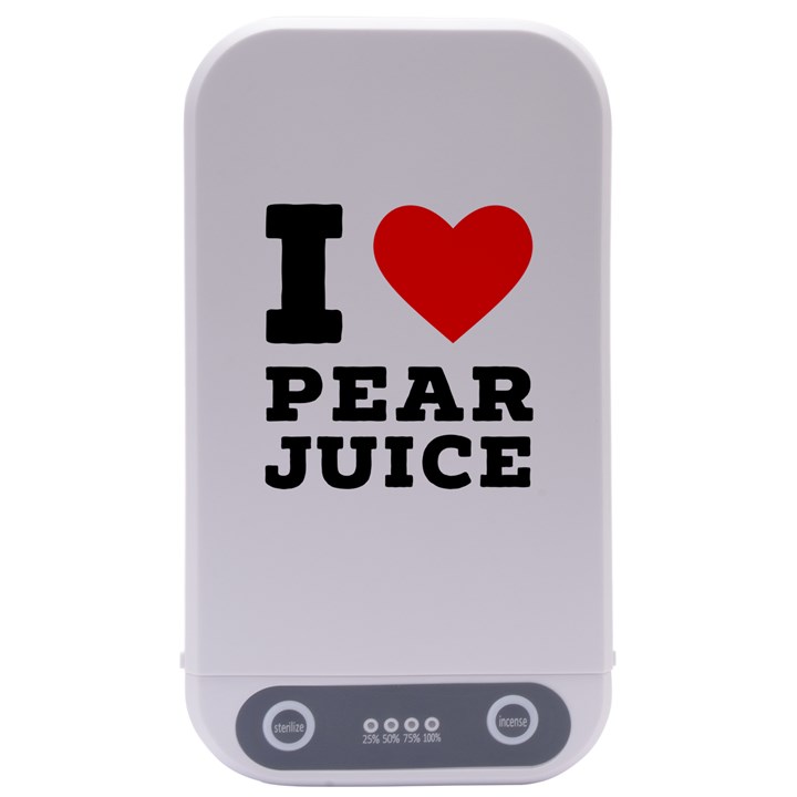 I love pear juice Sterilizers