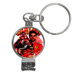 Carlos Sainz Nail Clippers Key Chain by Boster123