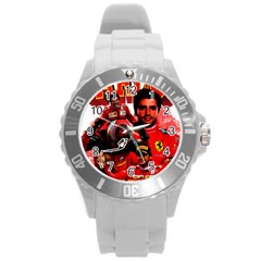 Carlos Sainz Round Plastic Sport Watch (l)