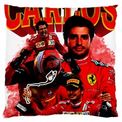 Carlos Sainz Standard Premium Plush Fleece Cushion Case (two Sides) by Boster123