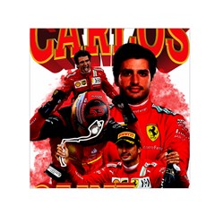 Carlos Sainz Square Satin Scarf (30  X 30 )