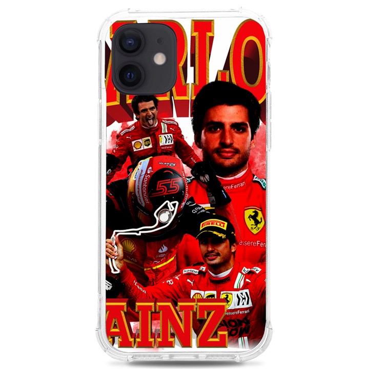 Carlos Sainz iPhone 12/12 Pro TPU UV Print Case