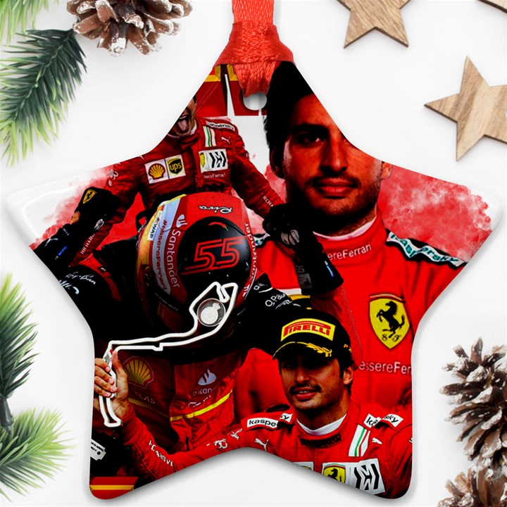 Carlos Sainz Ornament (Star)