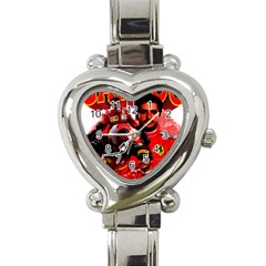 Carlos Sainz Heart Italian Charm Watch