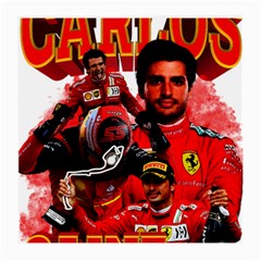 Carlos Sainz Medium Glasses Cloth (2 Sides) by Boster123