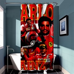 Carlos Sainz Shower Curtain 36  X 72  (stall) 