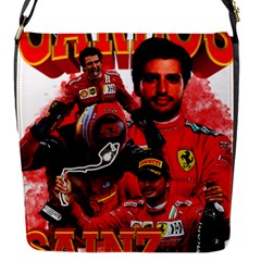 Carlos Sainz Flap Closure Messenger Bag (s) by Boster123