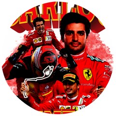 Carlos Sainz Wooden Bottle Opener (round)